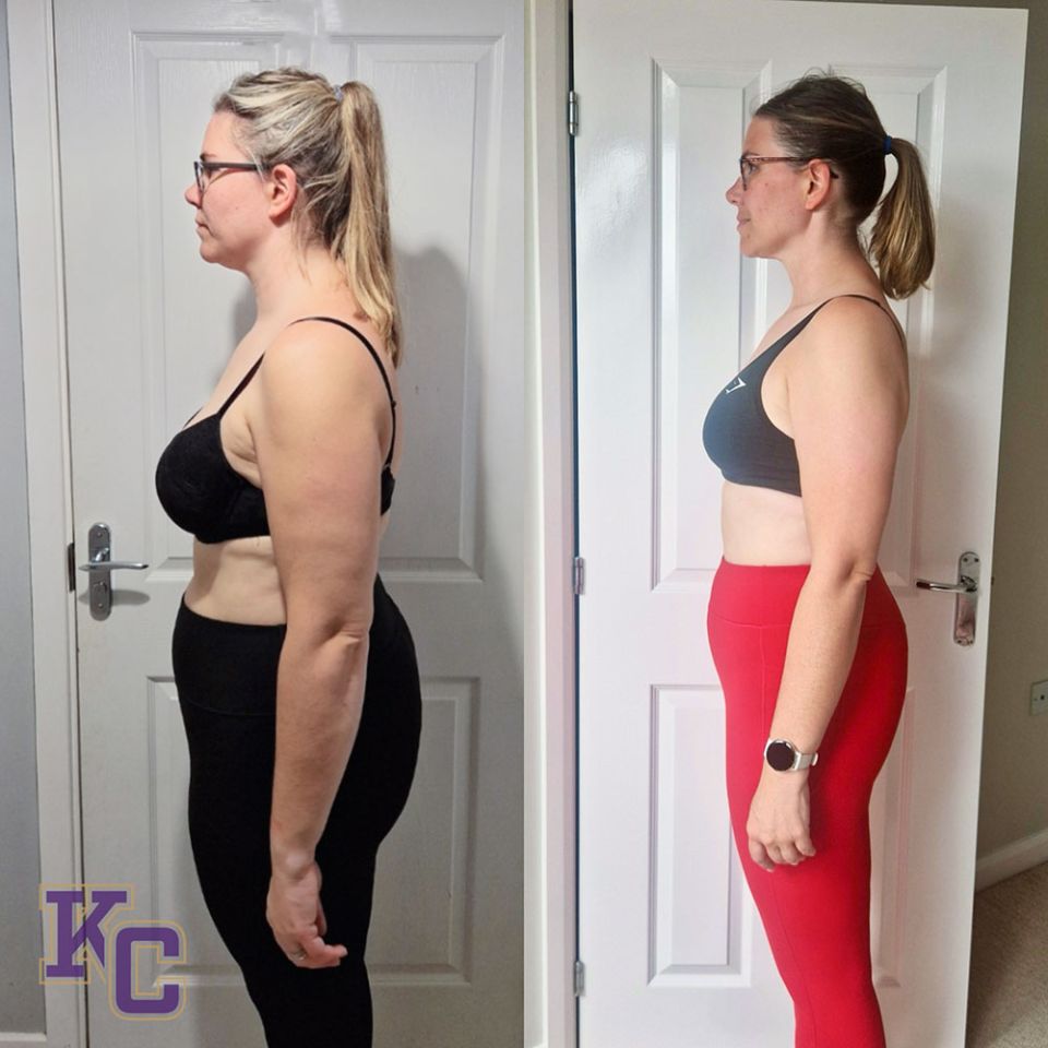 Before and after shot weight loss