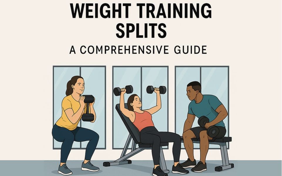 Illustration of someone working out